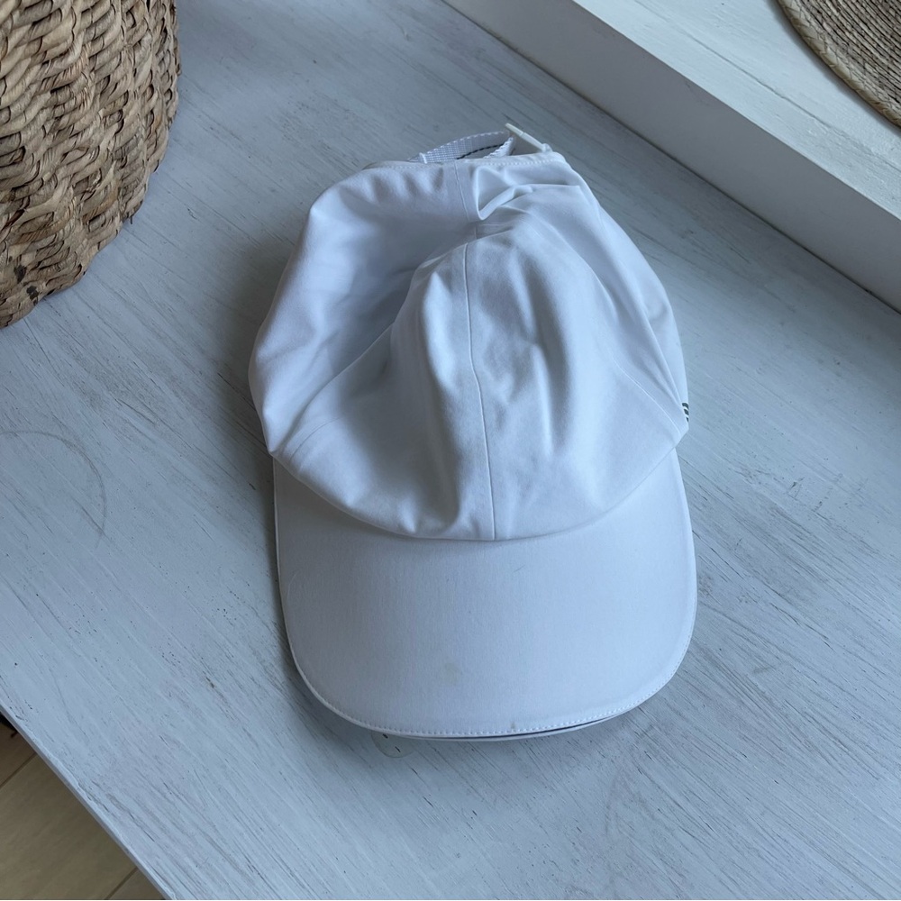 lululemon athletica fast & free white hat